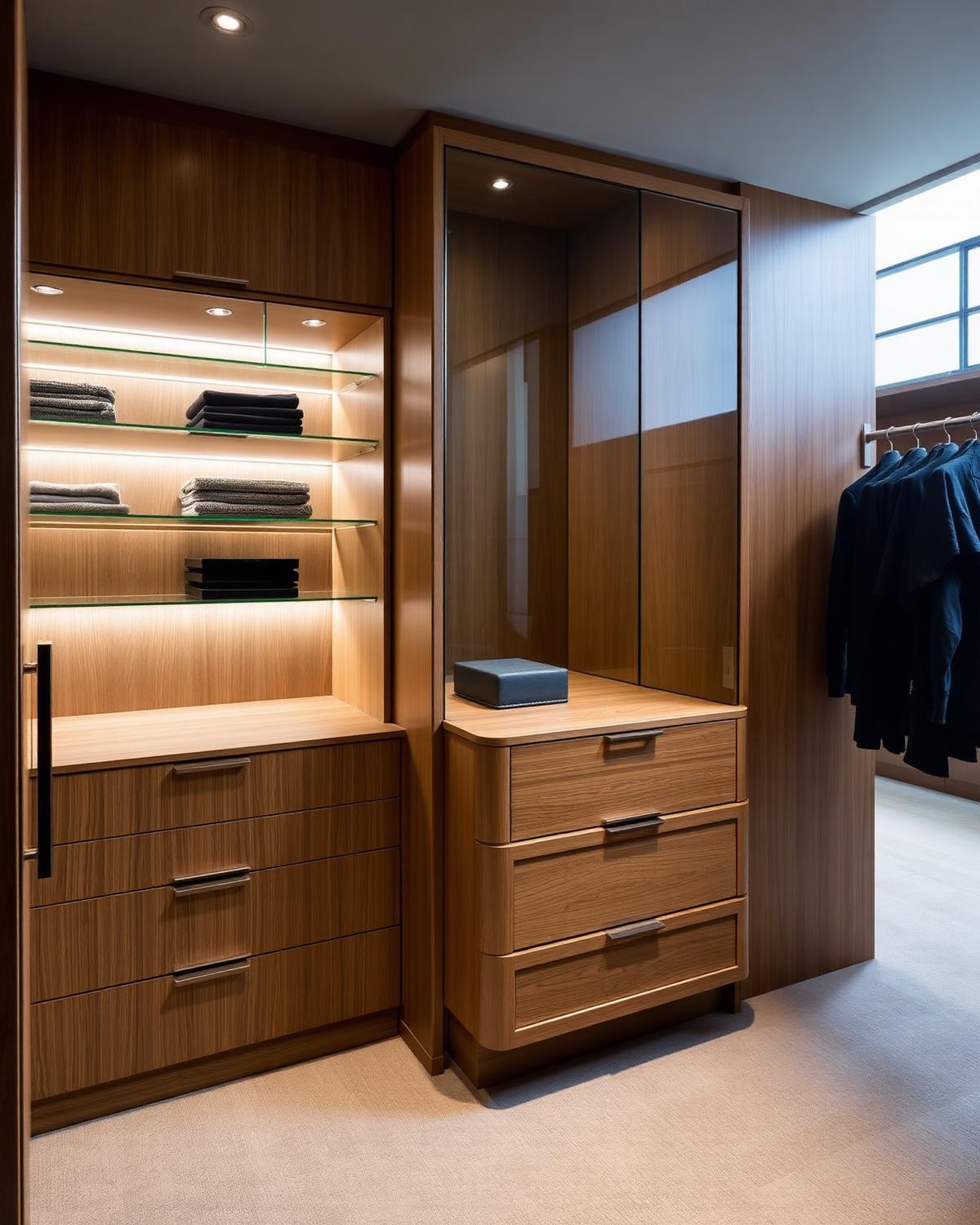 Walk-in Closets — custom millwork by Gabai's Decor